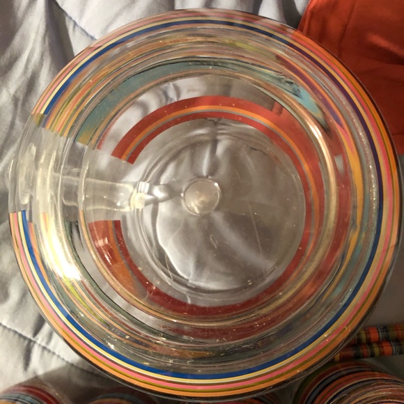 Pottery Barn Espadrille patio drink set - Picture 8 of 8